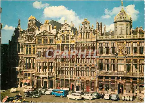 Cartes postales moderne Bruxelles Un coin de la Grand Place