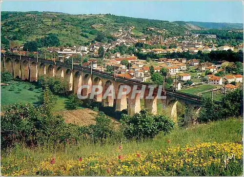 Cartes postales Souillac (Lot) vue Generale et le Grand Viaduc