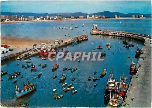 Cartes postales moderne Laredo Le Port et la Plage