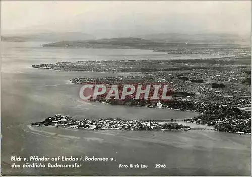 Cartes postales moderne Blick V Pfander Auf Lindau i Bodensee Das Nordliche Bodenseeufer