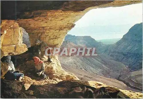 Cartes postales moderne Judean desert The Cave at Nachal Zelim Where the Bar Kochba Letters Were Found