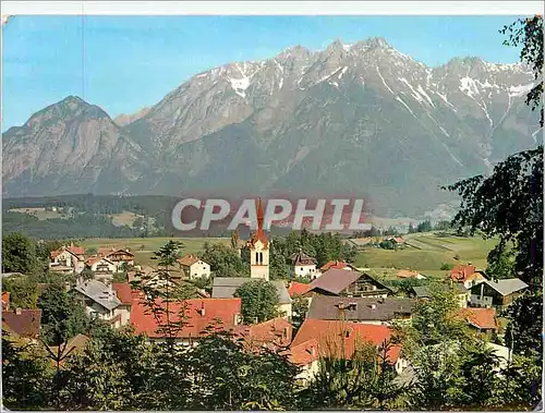 Cartes postales moderne Kurort igls tirol 900 m blick gogen nordkette