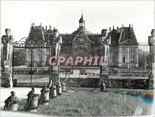 Cartes postales moderne 41 env de melun vaux le vicomte le chateau facade nord