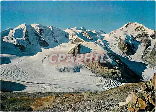 Cartes postales moderne Piz palu bellavista und bernina