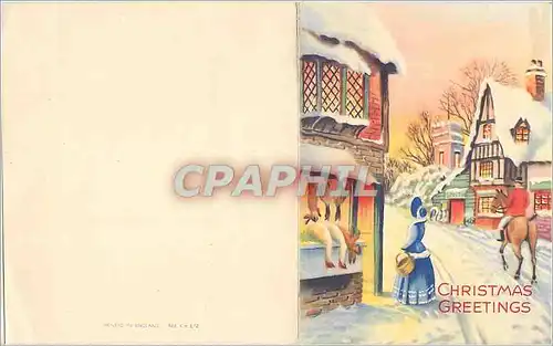 Cartes postales moderne Christmas Greetings