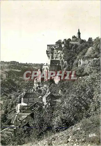 Cartes postales moderne Rocamadour Vue generale Est Coll J C Pradelle