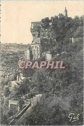 Cartes postales moderne Roc Amadour en Quercy Vue generale Est