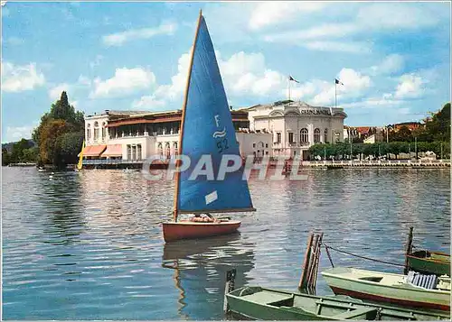 Cartes postales moderne Enghien Les Bains Val d Oise Lac et Casino