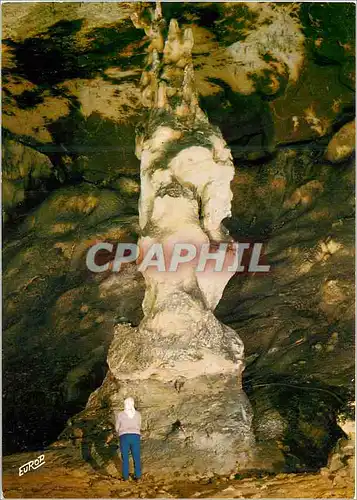 Cartes postales moderne En Pays Basque Grottes d Isturitz et d Oxocelhaye d Hasparren de Cambo Le Colonne Monumentale da