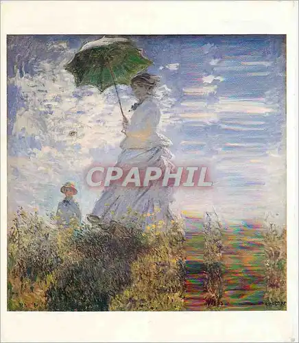 Cartes postales moderne National Gallery of Art Washington Claude Monet Madame Monet et son Fils 1975