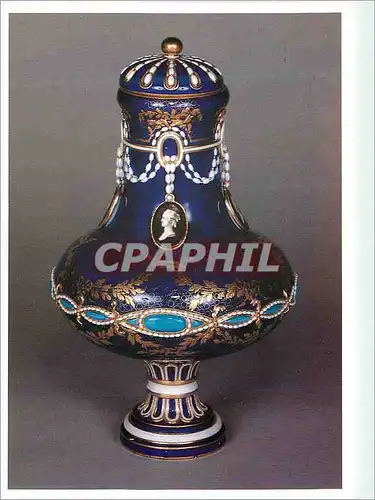 Cartes postales moderne Vase Lezard Manufacture de Sevres Porcelaine Tendre Modele de 1767