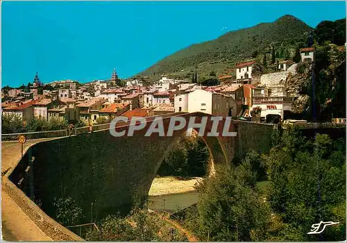 Cartes postales moderne Nyons (Drome) au Crepuscule le Pont Roman