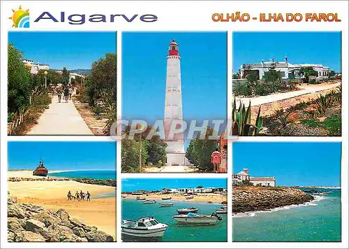 Cartes postales moderne Algarve Ilha do Farol Portugal