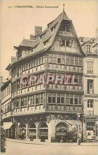 Cartes postales Strasbourg Maison Kammerzell