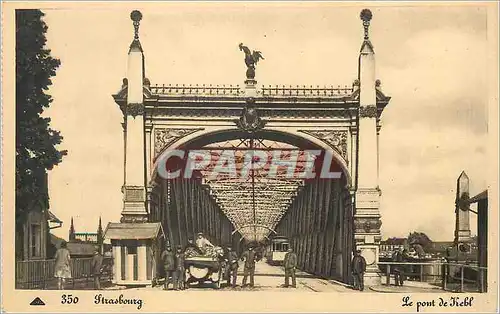 Cartes postales Strasbourg Le Pont de Kebl