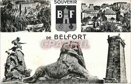 Cartes postales moderne Souvenir de Belfort Lion