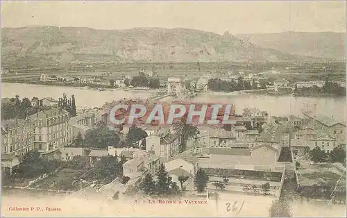 Cartes postales Le Rhone a Valence