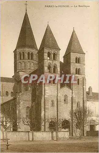 Cartes postales Paray le Monial la Basilique