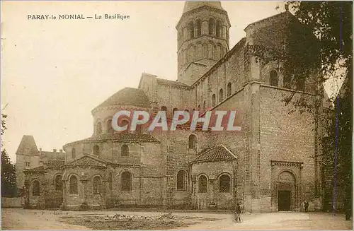 Cartes postales Paray le Monial la Basilique