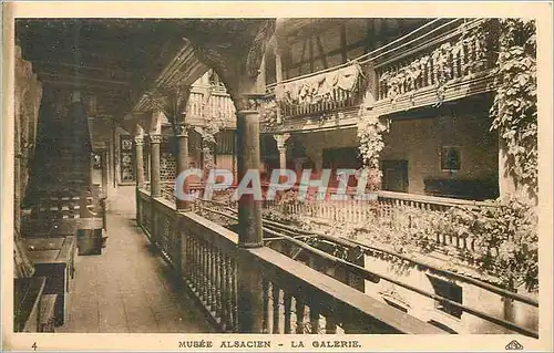 Cartes postales Musee alsacien la galerie