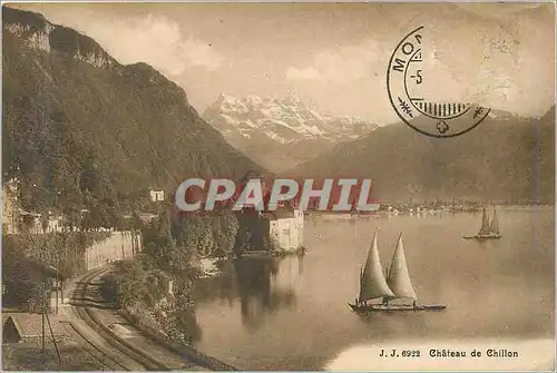 Cartes postales J j 6922 chateau de chillon