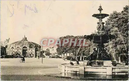 Cartes postales moderne 1038726 troyes (aube) le cirque et fontaine argence