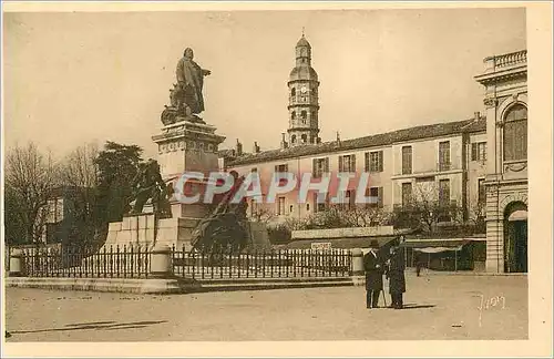 Cartes postales La douce france cahors (lot) 8 place gambetta et tour du lycee