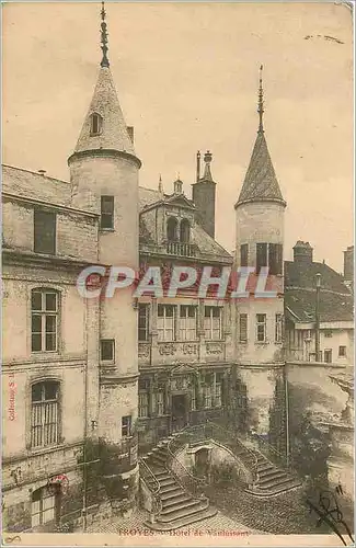 Cartes postales Troyes Hotel de Vauluisant