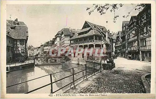 Cartes postales Strasbourg Rue du Bain aux Plantes