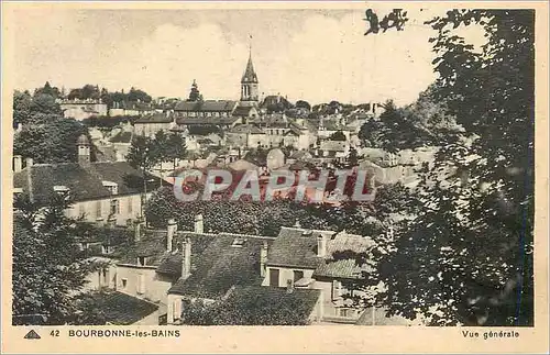 Cartes postales Bourbonne Les Bains Vue generale