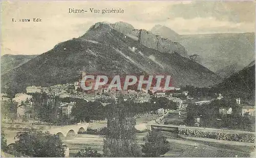 Cartes postales Digne Vue generale