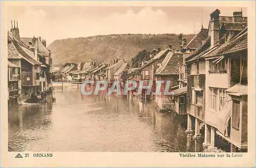 Cartes postales Ornans Vieilles Maisons sur la Loue