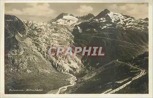 Cartes postales Furkastrasse Rhonegletscher