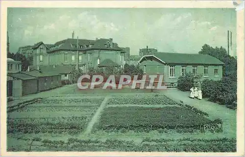 Cartes postales Hopital Ecole de la Societe de Secours aux Blesses Militaires les Jardins  Militaria