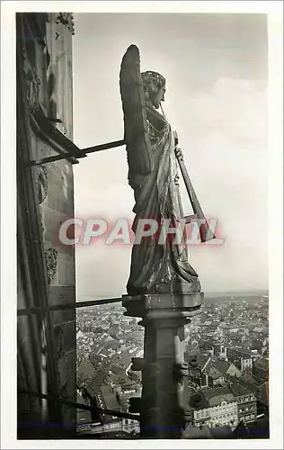 Cartes postales moderne Freiburg Posaunenengel am Munsterturm