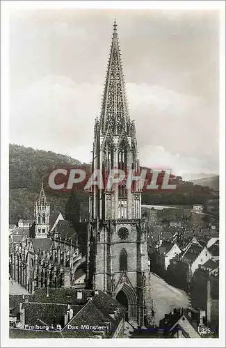 Cartes postales moderne Freiburg Das Munster