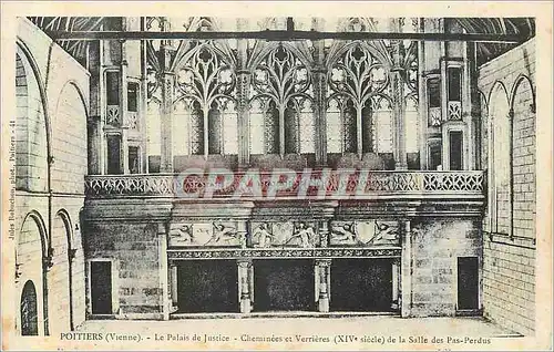 Cartes postales Poitiers (Vienne) le Palais de Justice