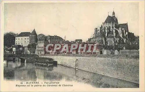 Cartes postales Mayenne Vue Generale Mayenne est la Patrie du Cardinal de Cheverus