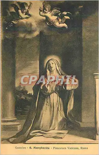 Cartes postales Roma Roma Pinacoteca Vaticana Guercino S Margherita