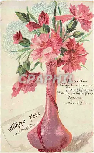 Cartes postales Bonne Fete Fleurs