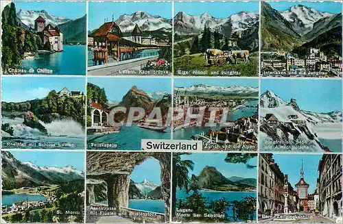 Cartes postales moderne Switzerland