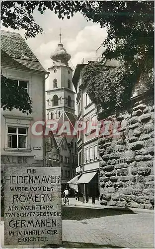 Cartes postales moderne Lindau i bodensee partie mit der heidenmauer