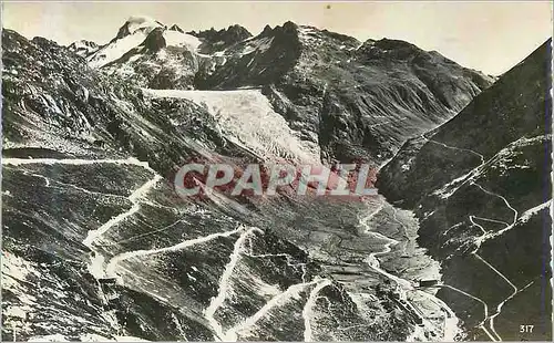 Cartes postales moderne Grimsel und furkastrasse