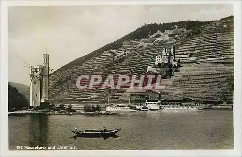 Cartes postales 197 mauseturm und ehrenfels