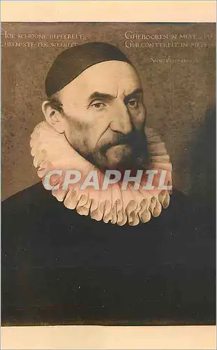 Cartes postales P pourbus (1510 1584) portrait de j van der gheenste echevin de bruges musee de bruxelles