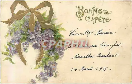 Cartes postales Bonne fete