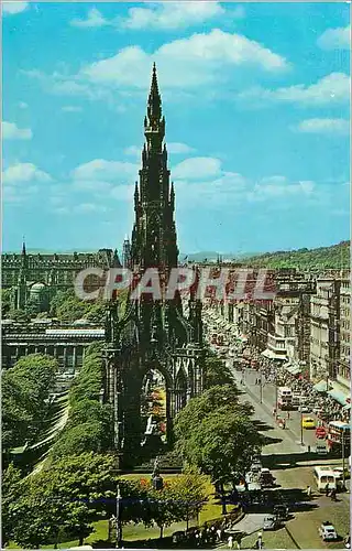 Cartes postales moderne Scott monument princes street edinburgh