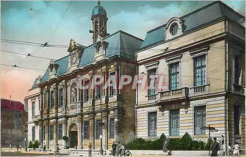 Cartes postales moderne 5 troyes l hotel de ville (facade)