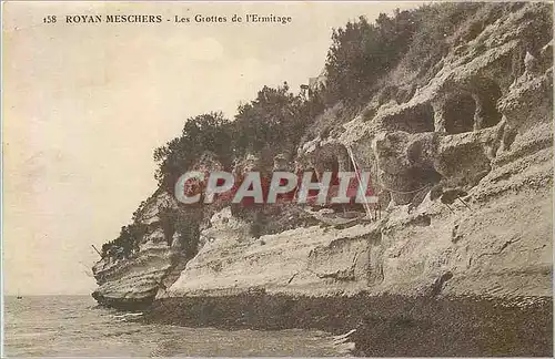 Cartes postales 158 royan meschers les grottes de l ermitage