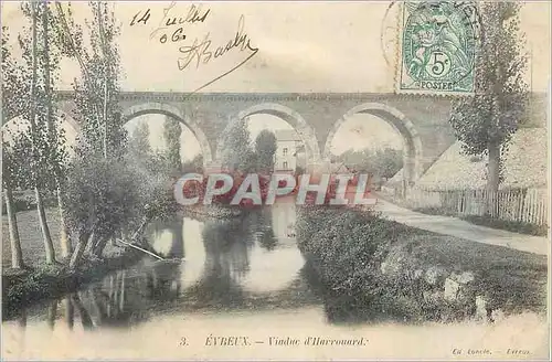 Cartes postales 3 evreux viaduc